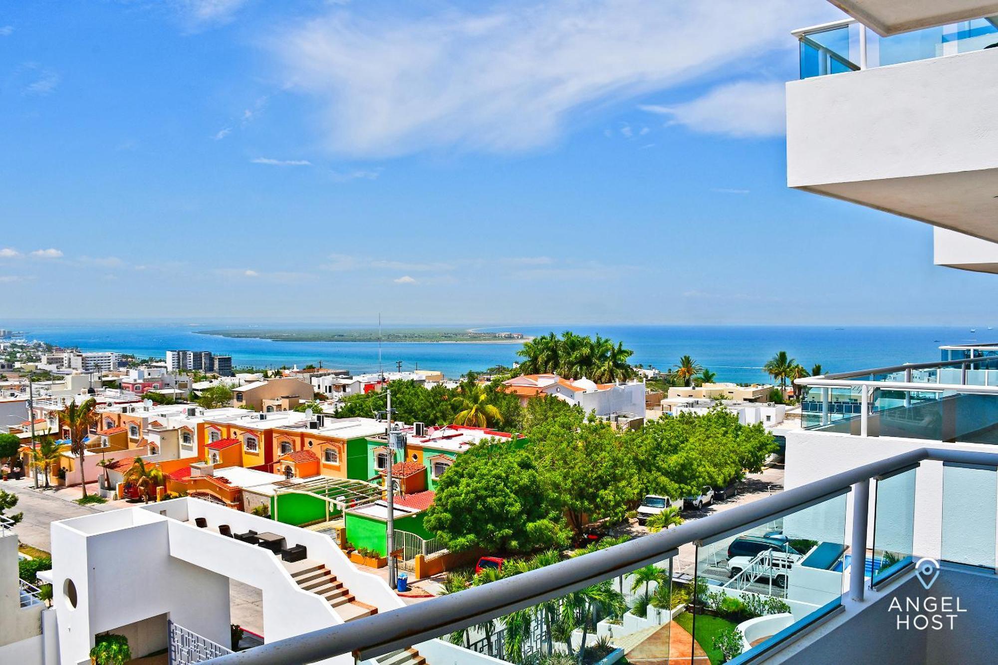 Oceanview Living Space & Balcony With Fiberoptic Wifi! La Paz Εξωτερικό φωτογραφία