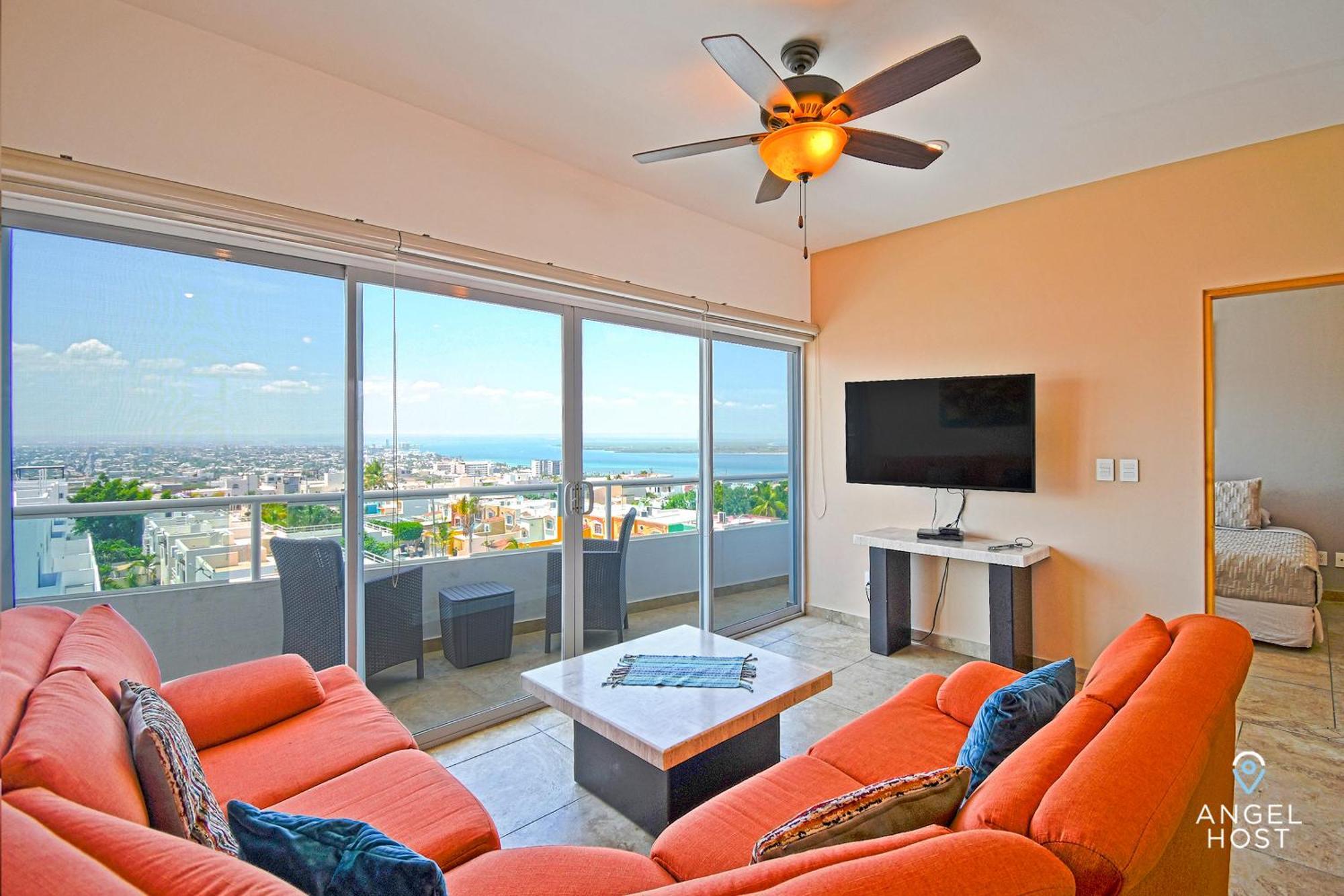 Oceanview Living Space & Balcony With Fiberoptic Wifi! La Paz Εξωτερικό φωτογραφία
